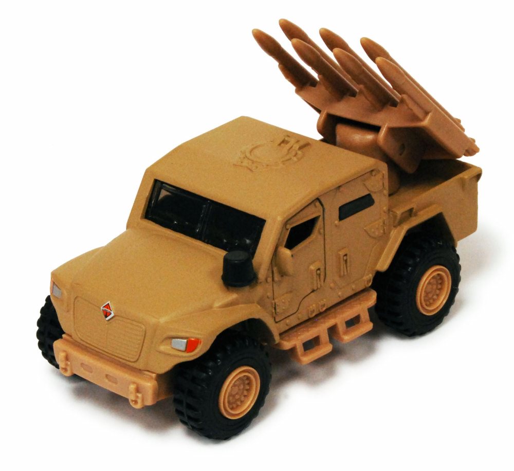Lanzador de misiles Husky International MXT-MV Showcasts 2167D 4,5" réplica diecast - Imagen 1 de 2
