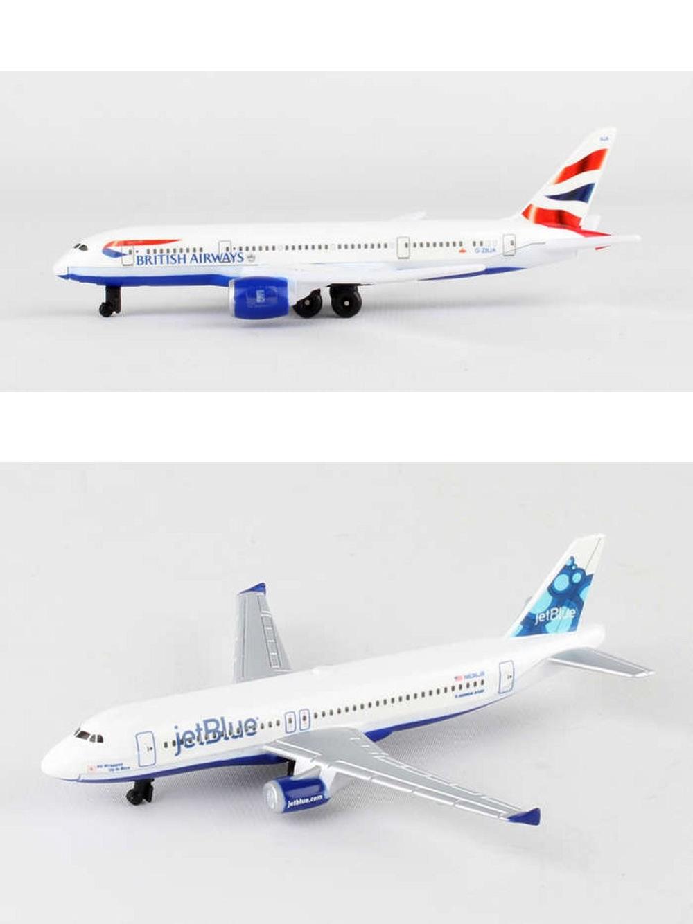 British Airways Jetairlines Druckgussflugzeugpaket zwei 5,5" Druckgussflugzeuge - Bild 1 von 3