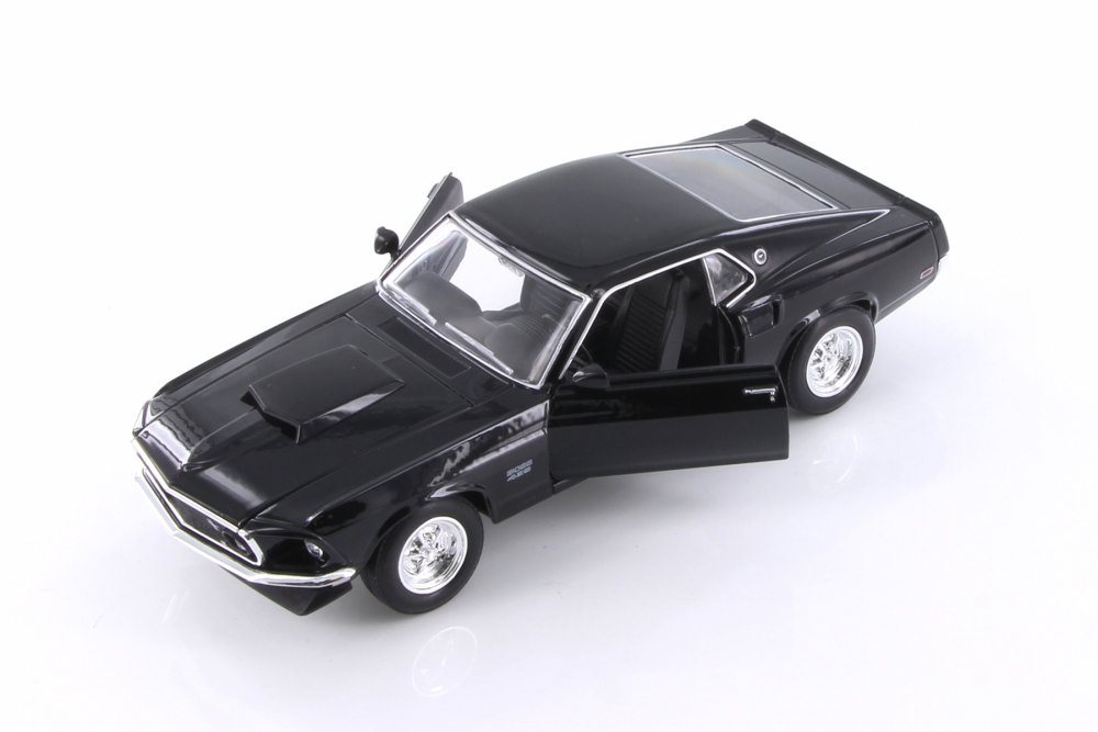 Ford Mustang Boss 429 1969 techo rígido Welly 24067/4D escala 1/24 coche diecast - Imagen 1 de 3