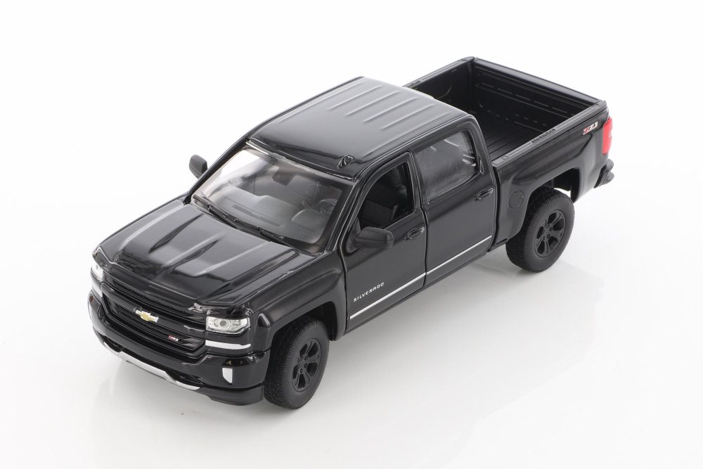 2017 CHEVY SILVERADO PICKUP WELLY 24083/4D scala 1/29 TRENO PRESSOFUSO - Foto 1 di 2