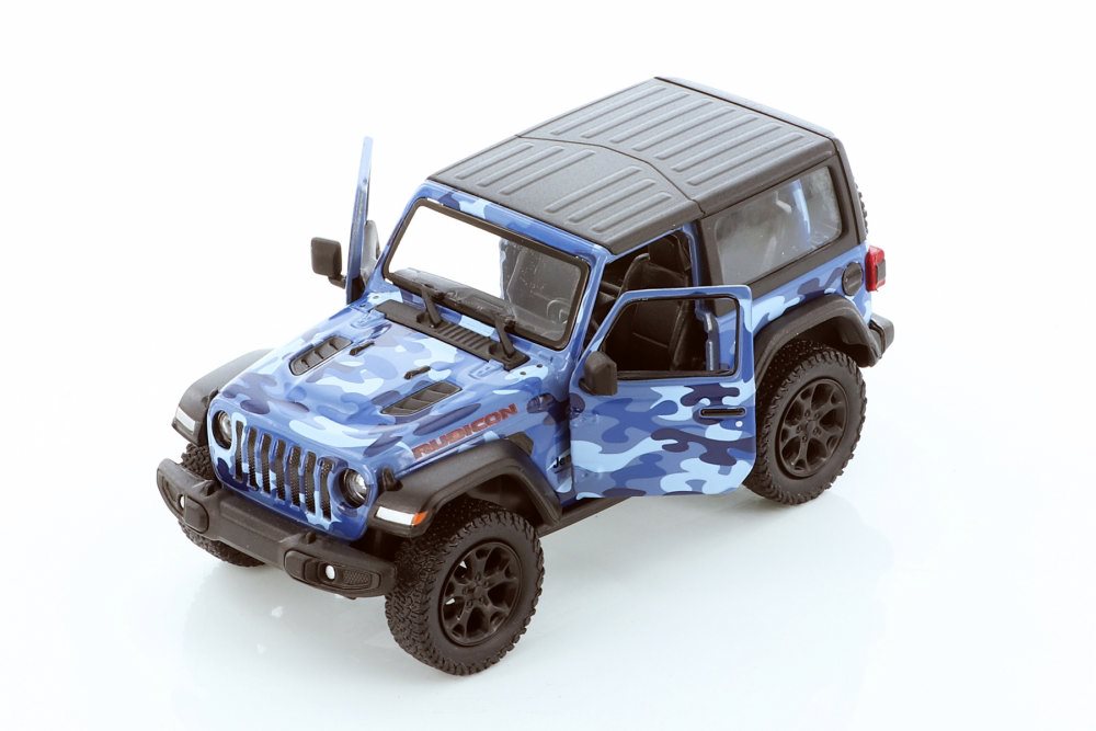 2018 JEEP WRANGLER RUBICON KINSMART 5420DAB 1/34 scale DIECAST CAR - Zdjęcie 1 z 2